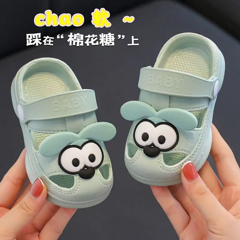 Dép Hoạt Hình Cho Trẻ Em, Đế Mềm Chống Trượt, Kín Ngón Chân, Giày Đi Bộ Cho Bé Trai Và Bé Gái Trẻ Sơ Sinh, Thích Hợp Cho Mùa Hè, Bán Chạy Trong 30 Ngày, 6643 Mảnh, [Giảm Giá Đặc Biệt]