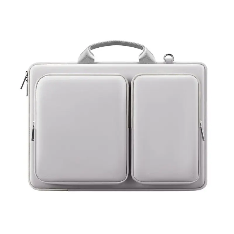 Omarando Solid Color Laptop Sleeve Bag with Shoulder Strap, Laptop Protective Case, Tablet & Computer Accessories for MacBook Air Pro 0