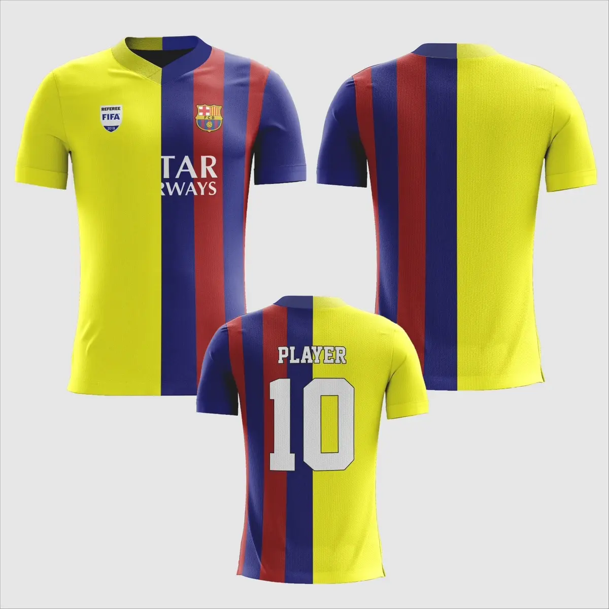JERSEY FULL PRINTING BARCA WASIT VIRAL BISA UBAH NAMA NOMER