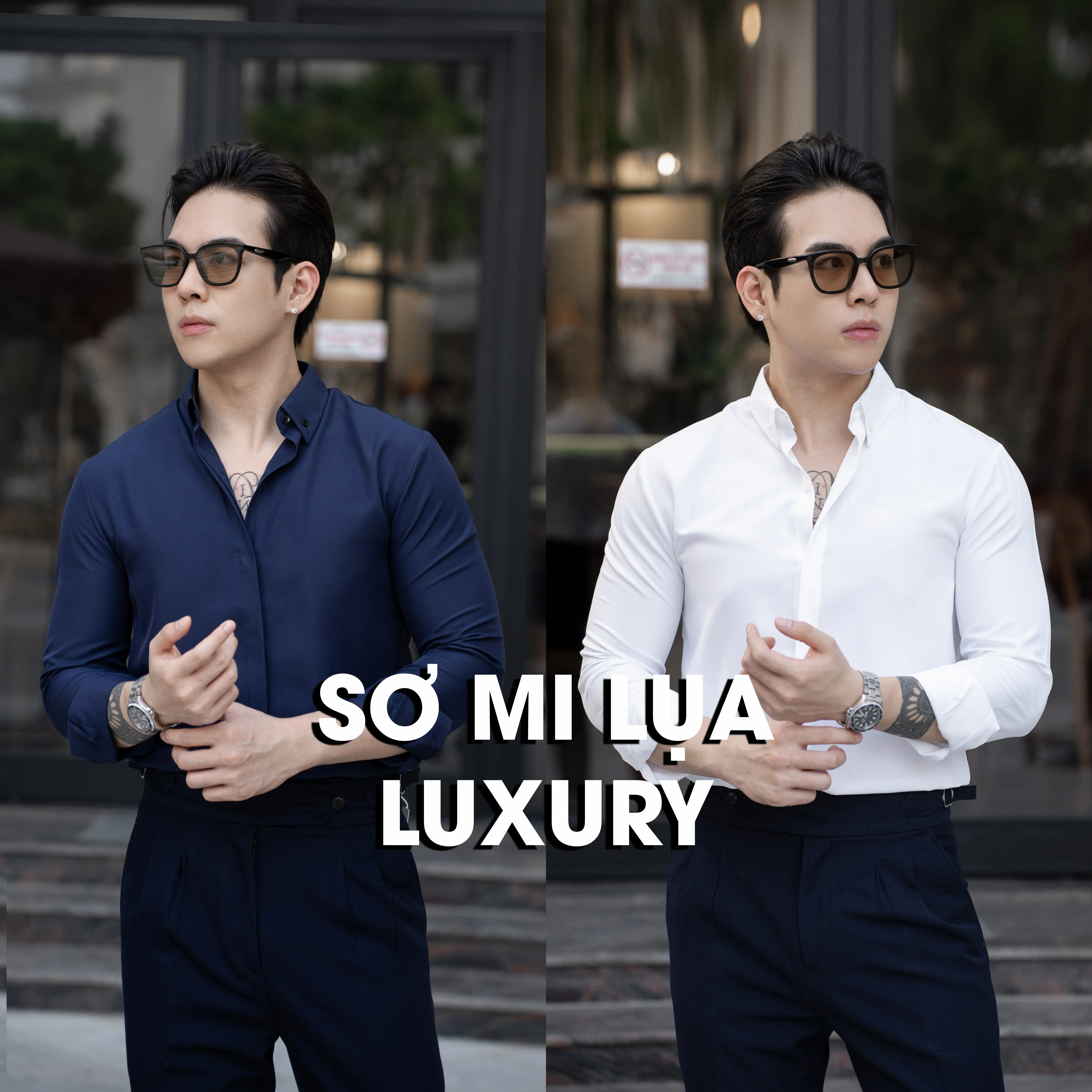 Sơ mi lụa mềm, nhẹ, mát, kháng nhăn TD001