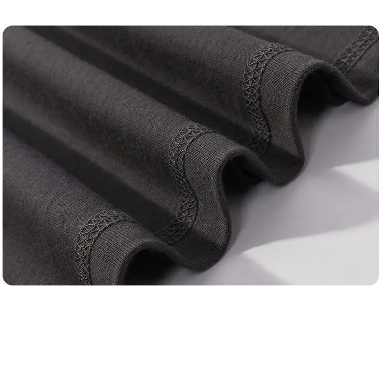 Áo Thun Tay Ngắn, Chất Liệu Cotton Nguyên Chất 220g, Xu Hướng Mùa Hè Mới, Phong Cách Cơ Bản Đơn Giản, Thể Thao Thường Ngày Dáng Rộng Vừa Vặn, Cổ Tròn, In Họa Tiết Chữ Cái 5