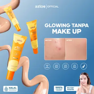 [NEW SIZE PILIH VARIANT] AZLOE TINTED SUNSCREEN HYBRID KULIT BERMINYAK BERJERAWAT [AZLOE TELAH UJI SPF]