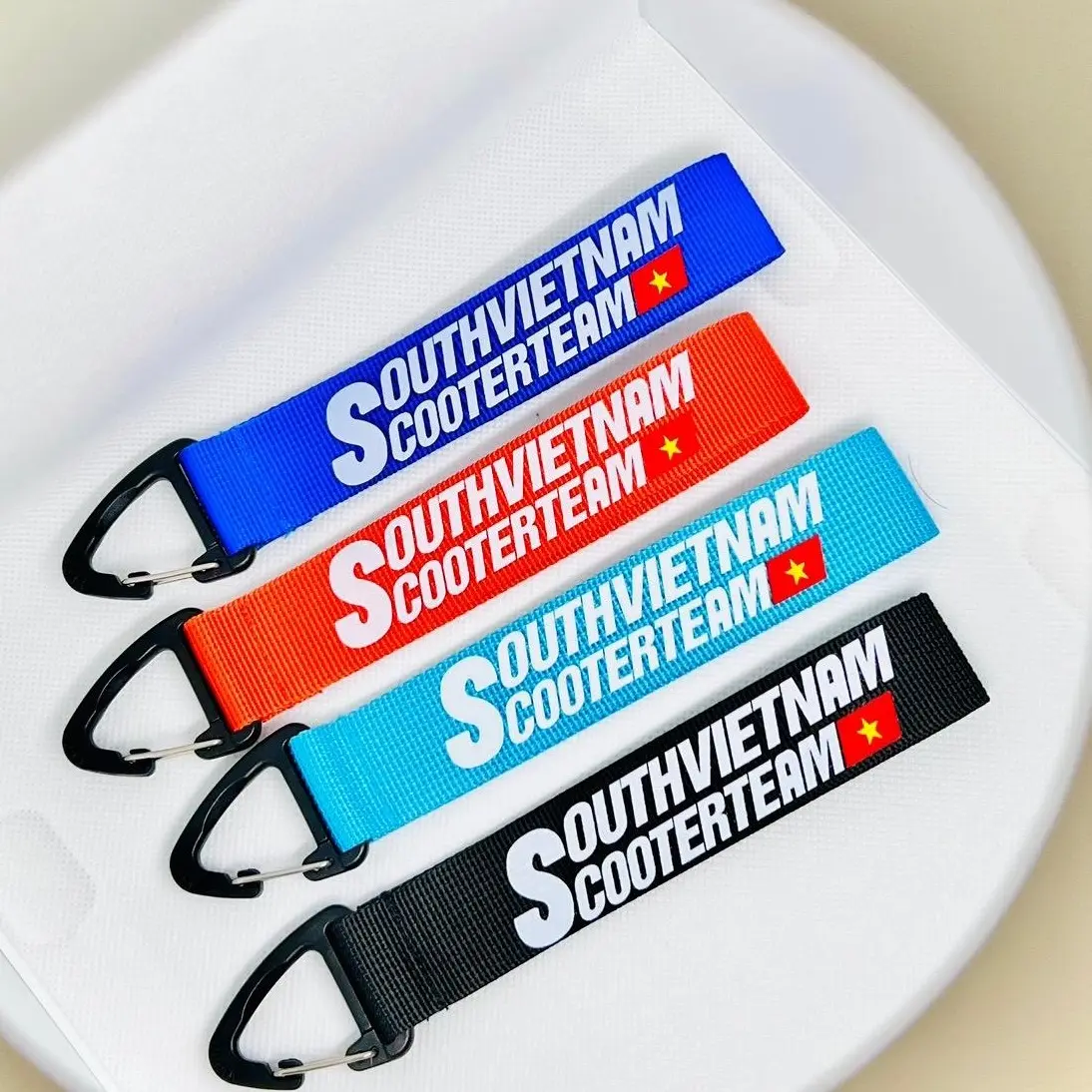 Móc Khoá Dây SouthVN Scooter Team Trang Trí Xe Máy