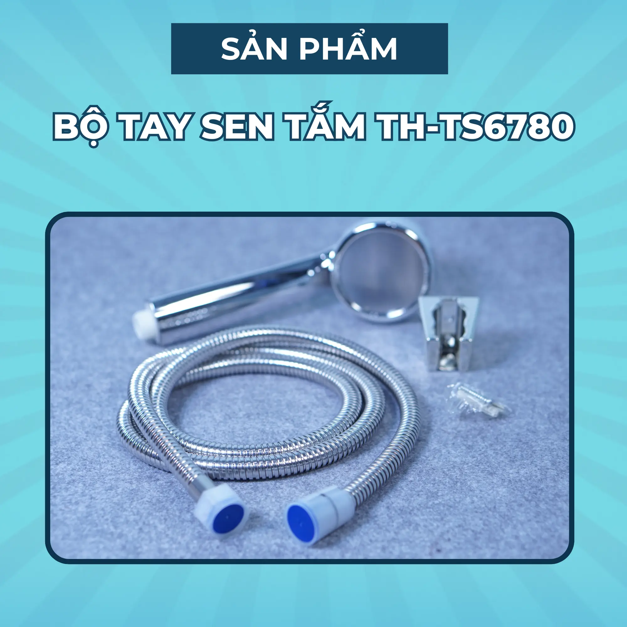 Bộ tay sen tắm TH-TS6780 TP Home - Thiết bị gia dụng