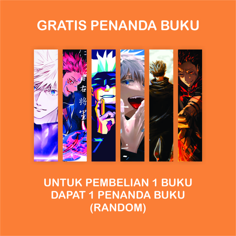Pocket Book/Notebook Hardcover A6 isi polos dan garis Gambar JUJUTSU KAISEN 1