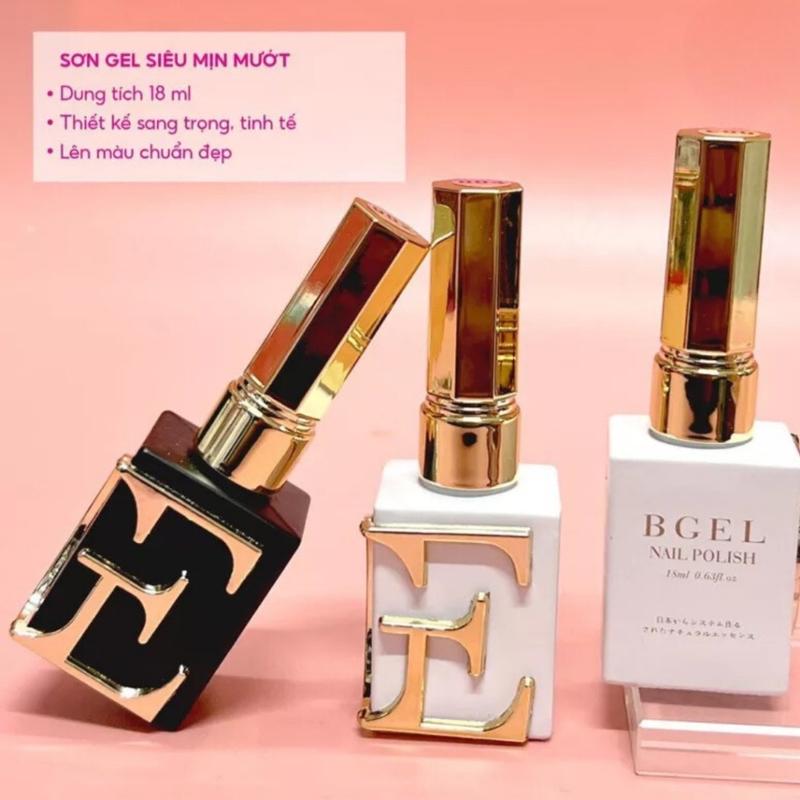 Sơn Lẻ BGEL màu Trắng Sữa , Đen , Trắng tinh , nước gạo hàng cao cấp chính hãng , Dung tích chai sơn 18ml , Chất Sơn đặc mượt , Dùng sơn gel móng tay chân trong ngành nail