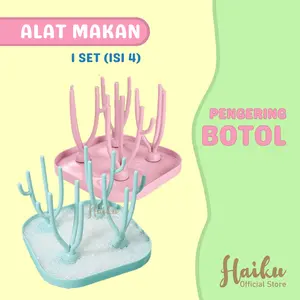 Rak Pengering Botol Susu Bayi Lipat Portable
