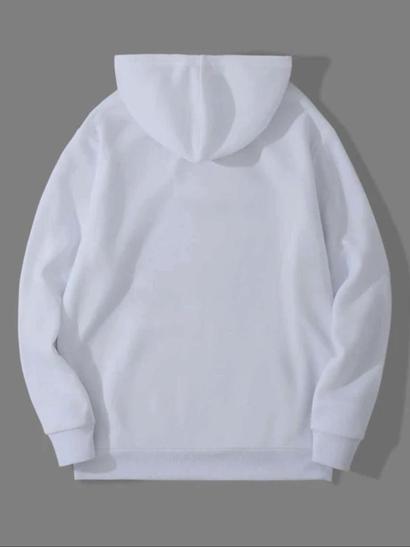 Product Introduction of Unisex Men's Floral Print Drawstring Hoodie, Kangaroo Pocket Long Sleeve Sweatshirt, Casual Pullover Tops for Spring & Fall, Graphic Hoodies, Trendy Men's Clothing, Men Gifts 9