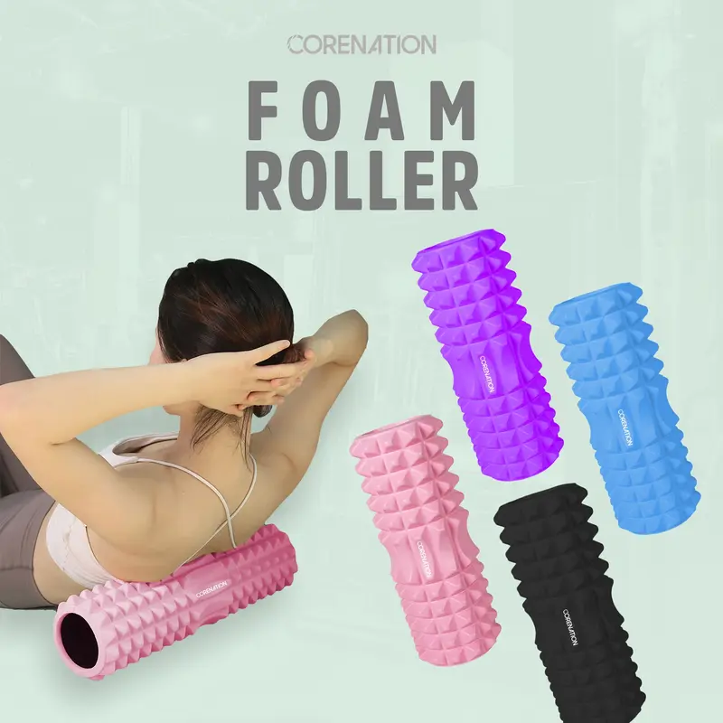 CoreNation Active Spiky Foam Roller | Massage Roller 0