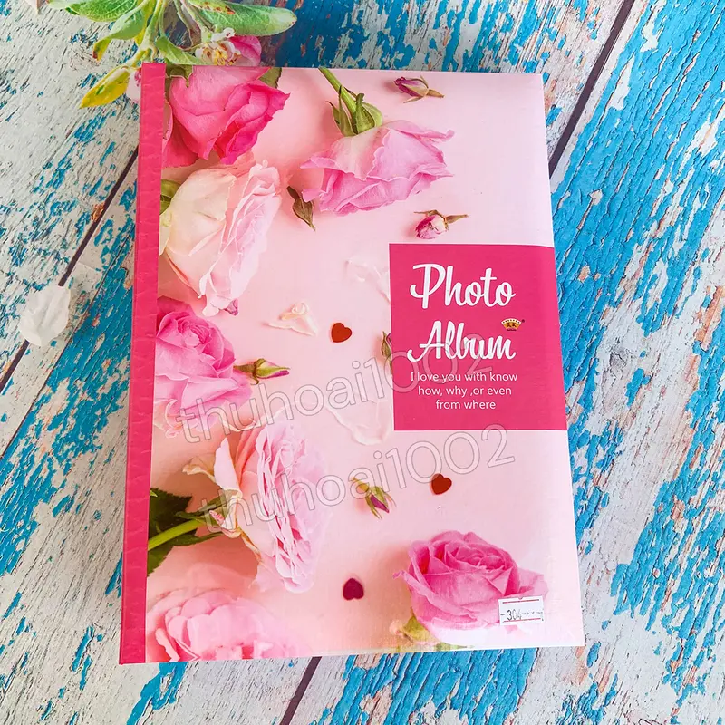 Album đựng 200 ảnh 15x21 bìa giấy cứng 2 ngăn ( đựng ảnh A5 ) 3
