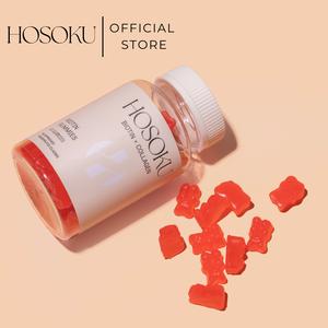 Hosoku Biotin & Collagen Gummies Hair, Skin, Nail support