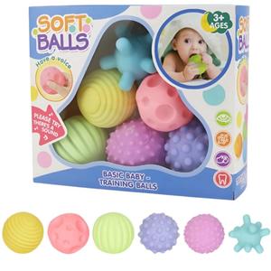 Bóng cho bé chơi, bóng xúc giác giúp phát triển xúc giác, thị giác, thính giác cho bé - Gutykids Đồ Chơi