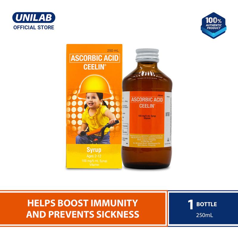 Ceelin Syrup 250mL (Helps Boost Immunity And Prevents Sickness ...