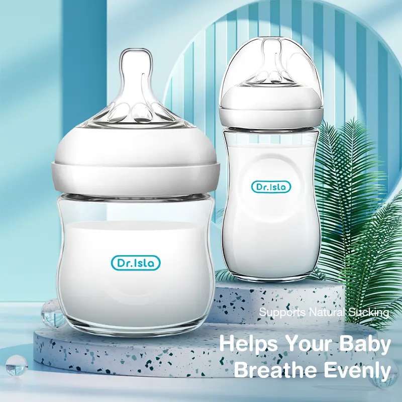 Botol Minum Bayi Baru Lahir Bebas BPA 330ml/150ml, Bahan Aman PP Accessories Bottle 2