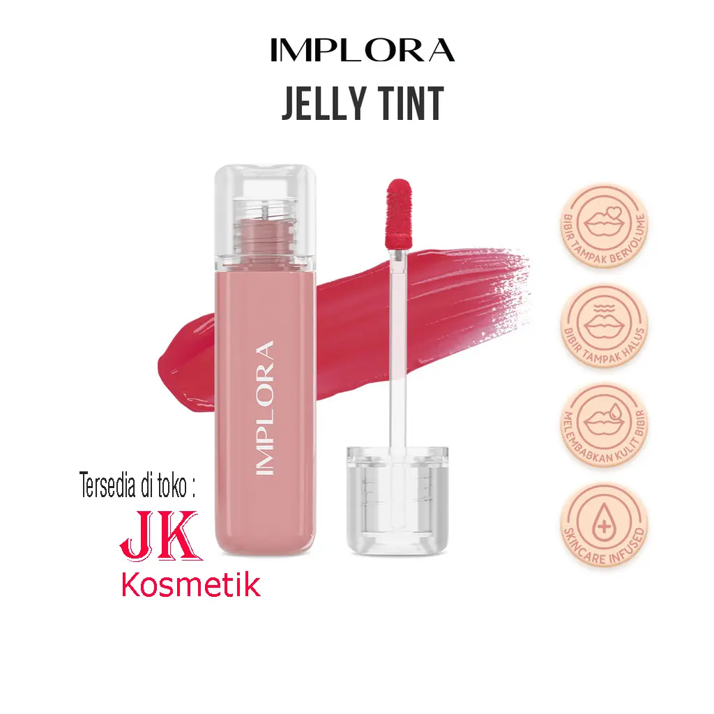 Implora Jelly Tint - LipTin Long-lasting Matte