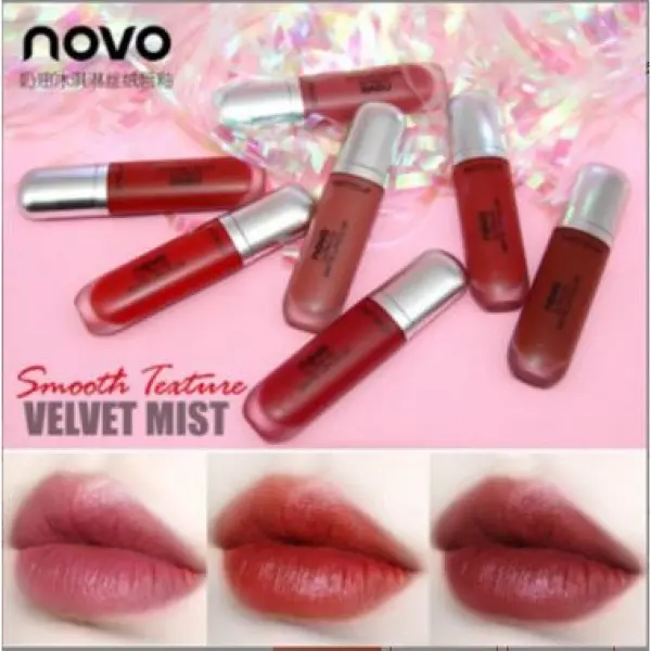 Son kem lì Novo Big Ultra HD Matte Lip Bền màu Mịn môi 0