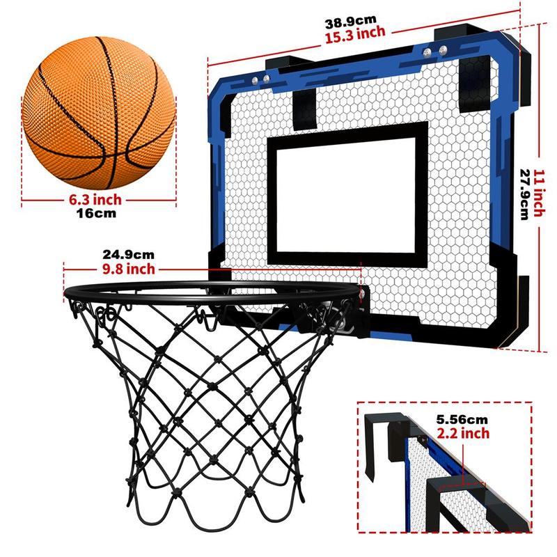 Foldable Basketball Hoop Toys (1 Set), Outdoor Indoor Ball Game Toy For Adults Kids Gift 1