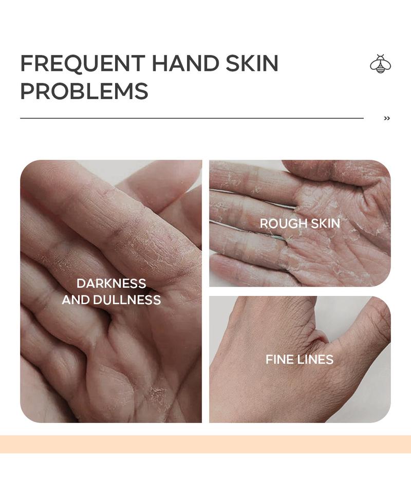 Product Introduction of Cross-Border Quiet Milk Honey Hand Wax Mask 50G Nourishing, Hydrating and Moisturizing Hand Care Skin Care Products in Stock Wholesale Nail Moisturizer Moisture Hydrate 24