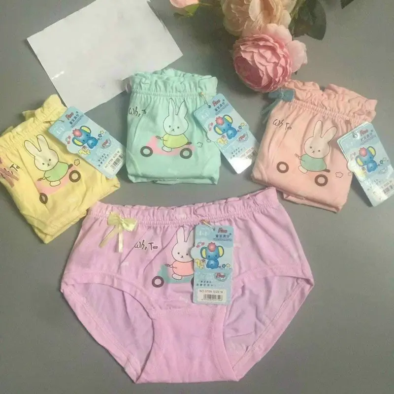 Sét 5 Quần Lót Cotton Bé Gái Dạng Chéo - THỦY BIKINI 1