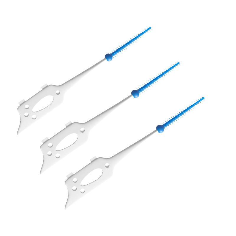 Comfort Dental Floss, Silicone Dental Flosses, Oral Care Gap Brush, Tooth Gap Cleaning Tool, Daily Oral Care Product 2