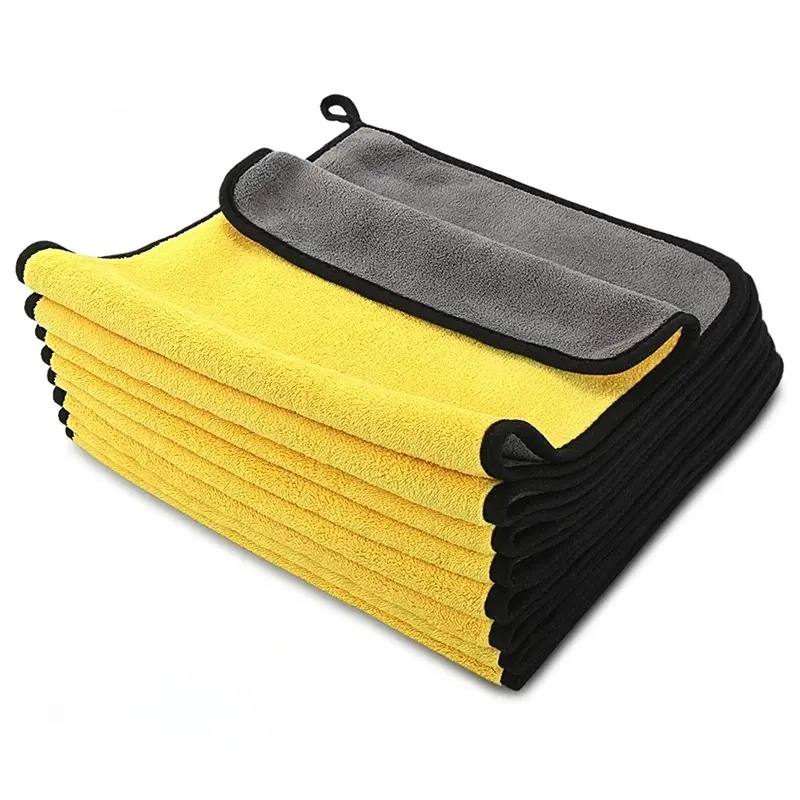 3/5/10 pcs Super Soft Microfiber Cleaning Cloth Car Wash Towel Car Care Cloth Drying Cloth Detailed Wipe Towel Never Scratch
