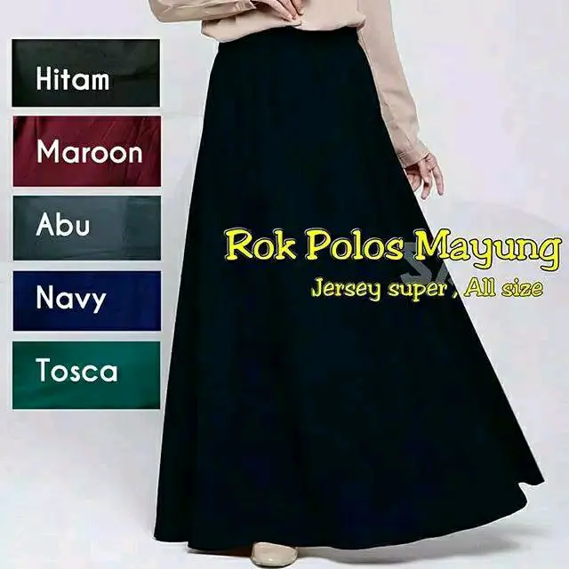 ROK JERSEY POLOS MAYUNG ADA SAKUNYA NYAMAN DI PAKAI PINGGANG ELASTIK