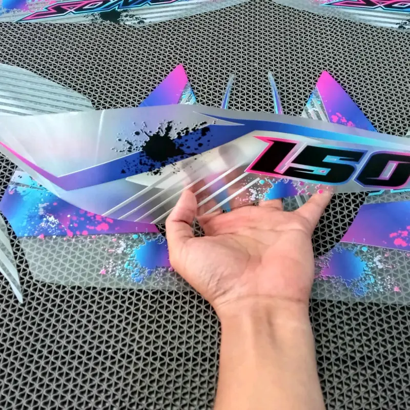 STRIPING TRANSPARAN HONDA SONIC 150 LEMBAYUNG 1