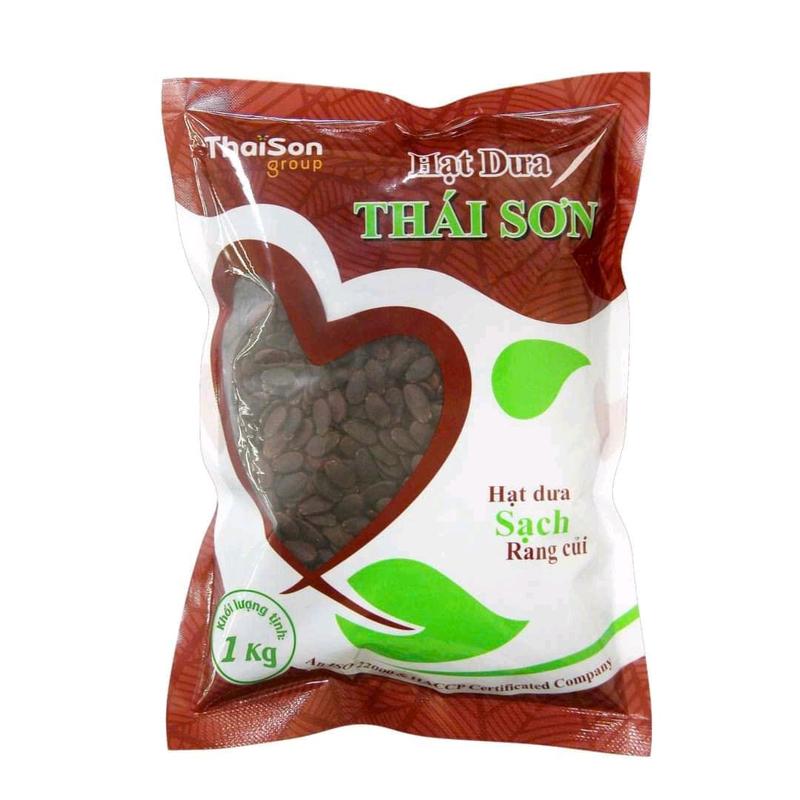 Hạt dưa Thái Sơn to giòn ngon đặt biệt bì NÂU 1 ký