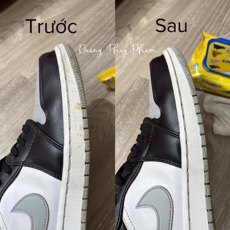 Giấy lau giày sneaker 0