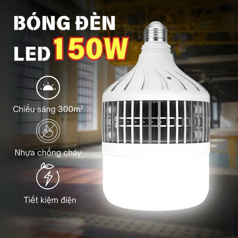 Bóng Đèn Led 150W Siêu Sáng Đèn Led Tiết Kiệm Điện.Đèn Công Xưởng,Siêu Thị,Nhà Máy. Bảo Hành Lỗi 1 Đổi 1