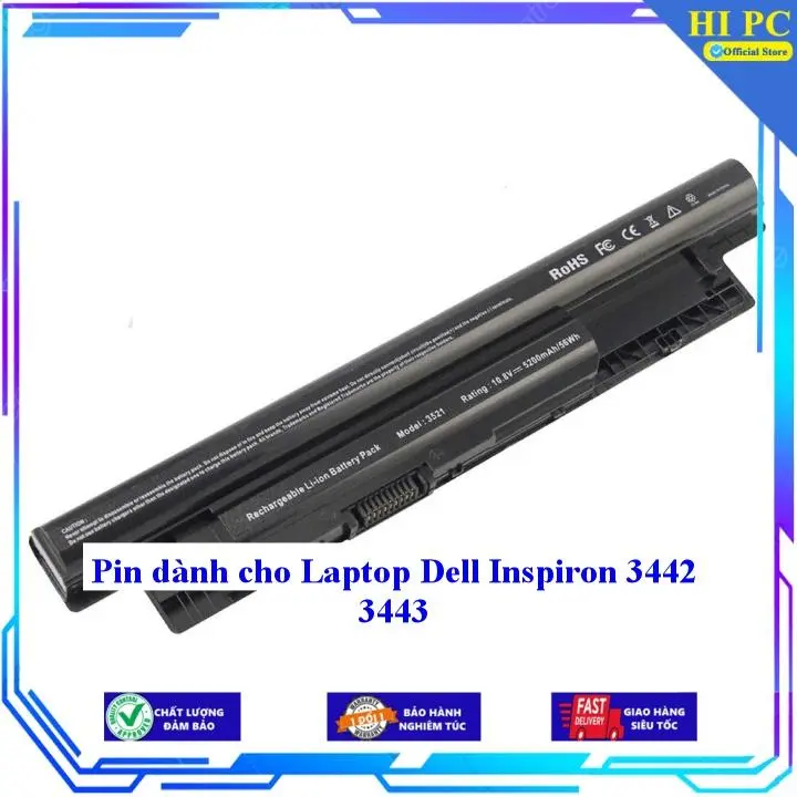 Pin Tương Thích dành cho Laptop Dell Inspiron 3442 3443 - Hàng Nhập Khẩu 3