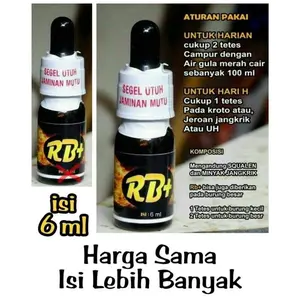 Thailand - RB+ Vitamin Burung 6ml (Multi Vitamin untuk Burung Juara)