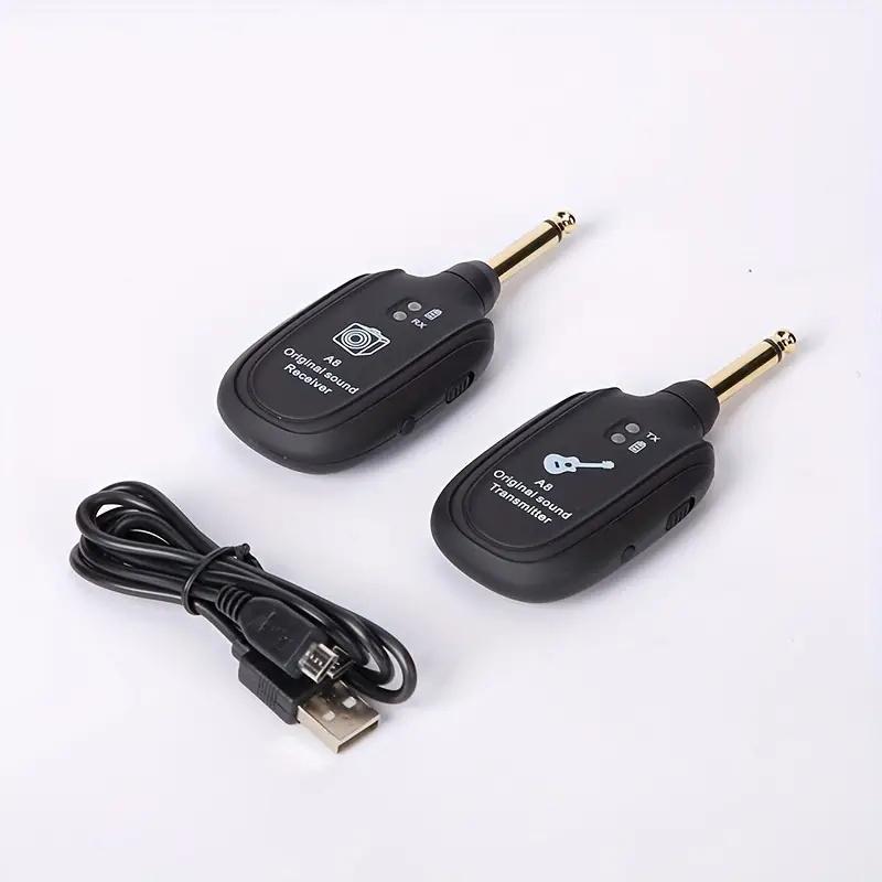 Wireless Electric Harmonica Transmitter Receiver, 1 Set Wireless BT Harmonica Receiver Electric Harmonica Audio Transmitter, Electric Harmonica Accessories, Thanksgiving, Chrismats Gift Set 5