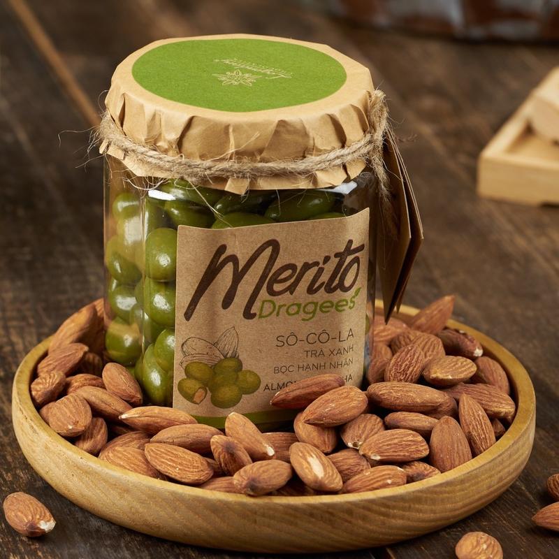 Sô cô la MATCHA bọc hạnh nhân Hũ 180g - Hàng chính hãng Legendary Socola Food Snack Thức Ăn Chocolate Ăn Vặt