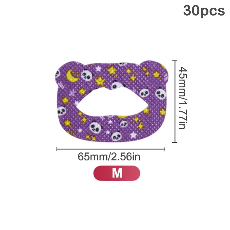 Product Introduction of 30pcs Kids Mouth Tape For Sleeping Anti  Sleep Strips Anti  Sleep Tape Sleep Better Nose Breathing Improved Sleep 30