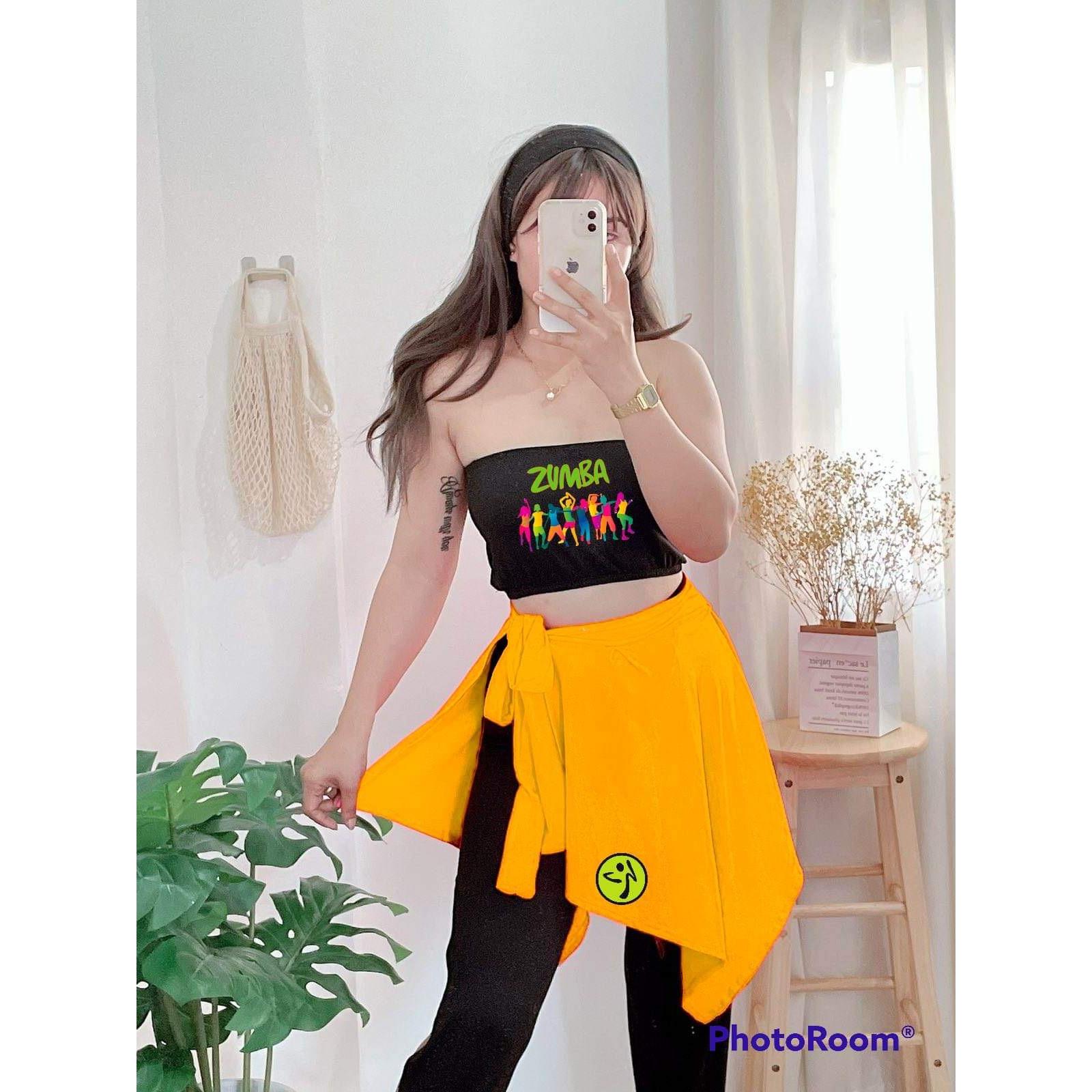 Zumba Überzugsrock oder 3in1 Set Tube Damenbekleidung_voghion.com