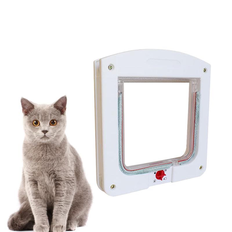 Product Introduction of Controllable Pet Entry and Exit Window Cat Door Cat Safe Hole Window Cat Door Pet Supplies 3