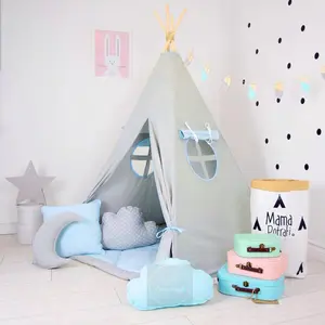 Tenda Teepee Tent Indian Anak Plus Matras - TPT 020