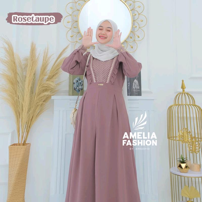 YASMINE DRESS, gamis by Amelia fashion 4