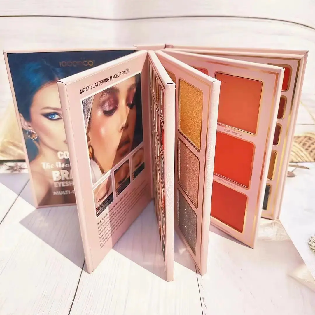 78 Color Book Eyeshadow Palette Matte Shimmer Waterproof Long-Lasting Pigmented Professional Makeup Kit