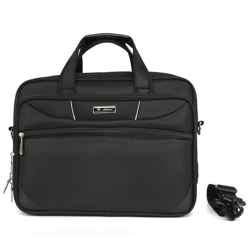 Cặp công sở màu đen C31055 thương hiệu MITI Bag