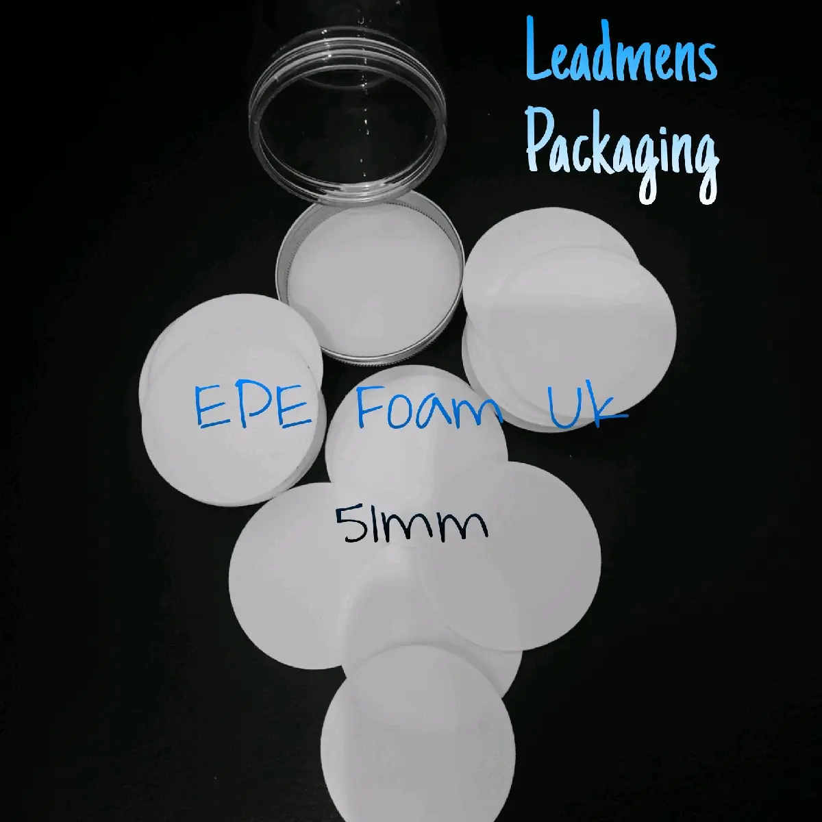 [isi 500pcs] EPE Foam Ukuran 5.1cm/51mm