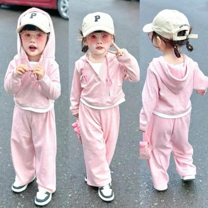 Dâu Kids Shop Bộ hoodie BÉ CAO TĂNG SIZE tăm lông thỏ bé set đồ bé gái đồ đi chơi quần áo cho bé gái xinh set chobe