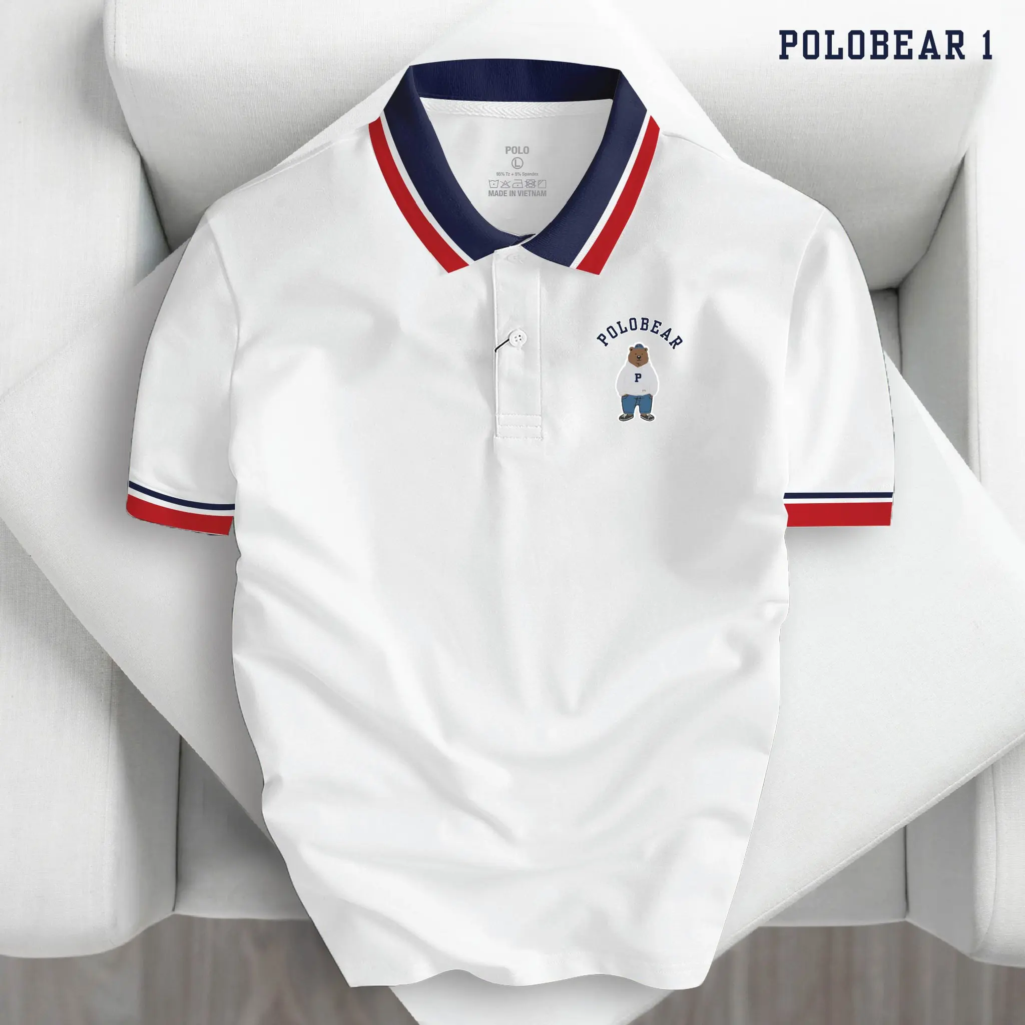 Áo Thun Polo Nam thiết kế sang trọng chất vải CVC kháng khuẩn, chống nhăn, thoáng mát Menswear Shirt Tre