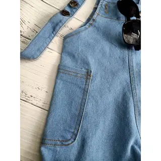 Overall jeans anak (saku pinggir) 2