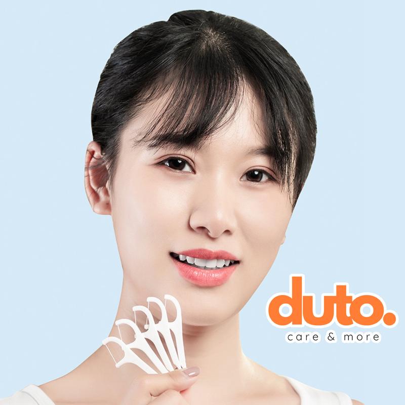 Hộp tăm chỉ nha khoa tự động,hộp 88 cái tiện lợi,chăm sóc răng miệng ,tăm chỉ DUTO cao cấp (HỘP TRẮNG CAO CẤP) 5