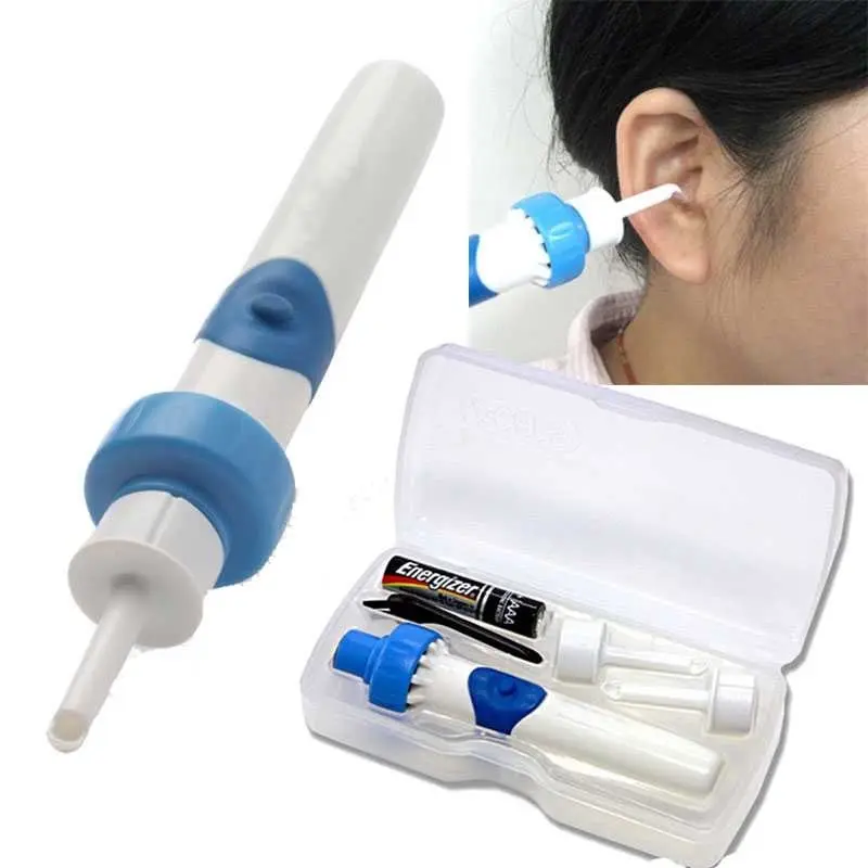 Vacum Cleaner Pembersih Kotoran Telinga Elektrik C EARS - VACUUM KOREK KUPING i EARS DEOCROSS Pembersih Kotoran Telinga Biru Removal