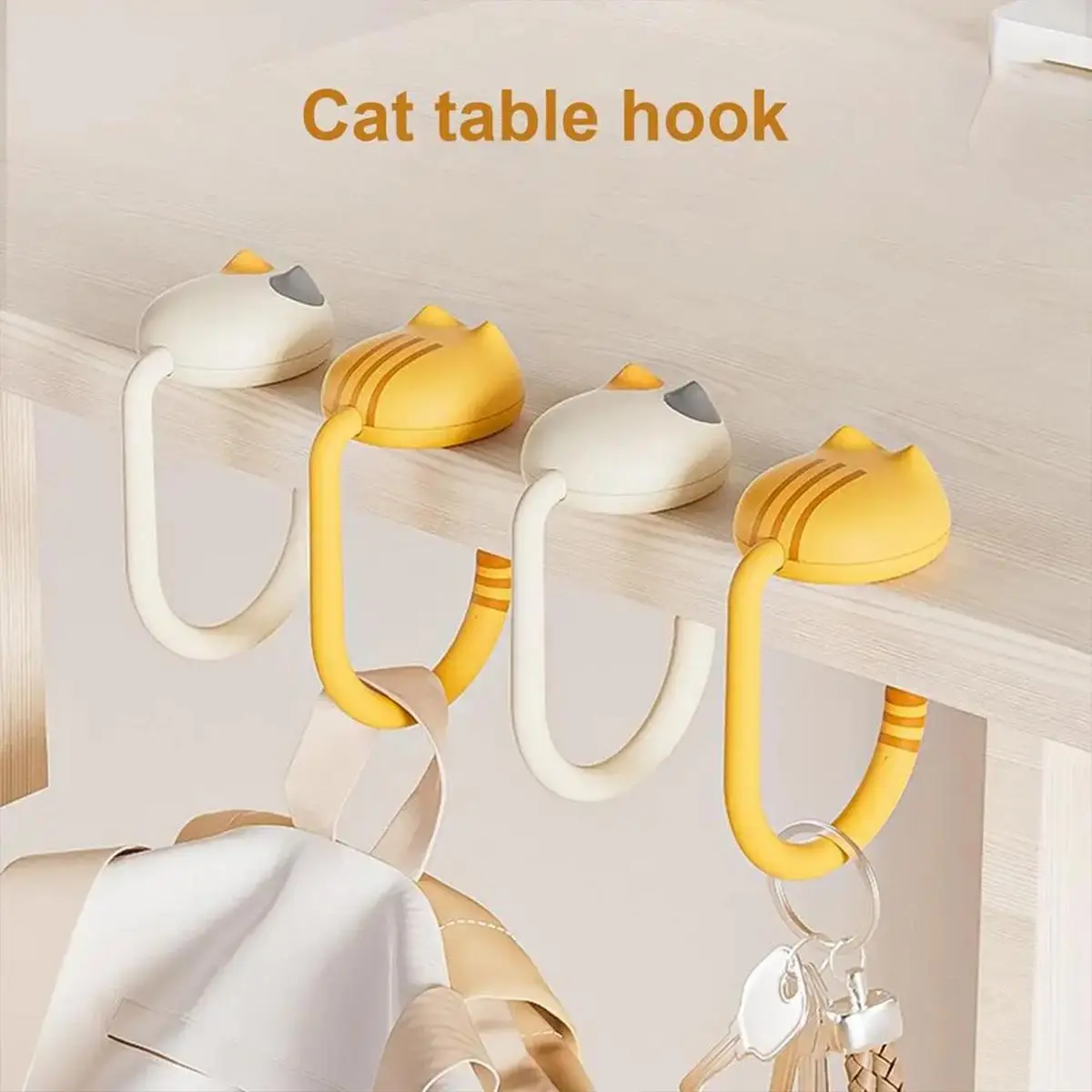 Desk Backpack Hook Adjustable Student Hanger Side Table Hook School Desk Rack