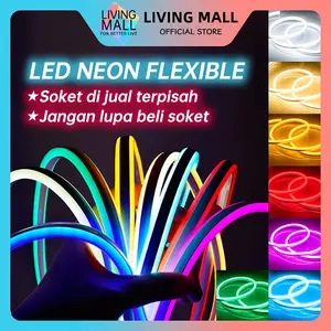 HK-5066 Lampu Strip Led Neon Flexible 220V IP65 Waterproof Per Meter