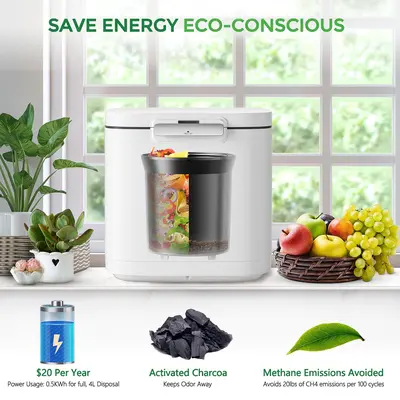 Smart Composter CORESLUX 3.5L Electric Kitchen Composter - Smart ...